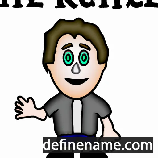 cartoon of the name Richie