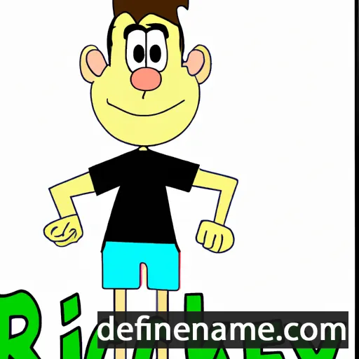 cartoon of the name Rickey