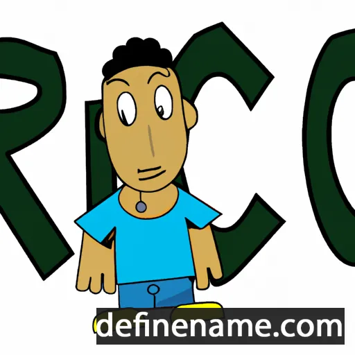 cartoon of the name Rico