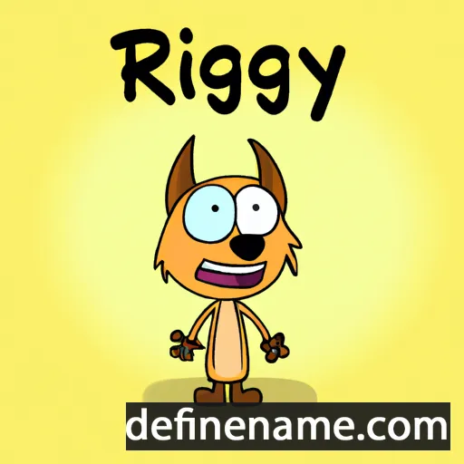 Rigby cartoon