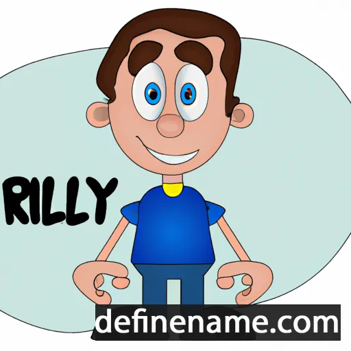 cartoon of the name Riley