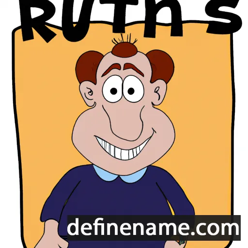 cartoon of the name Rinus