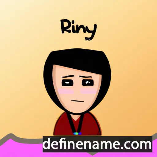 Riny cartoon