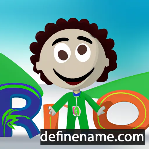 cartoon of the name Rio