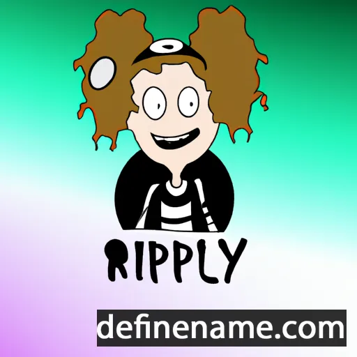 cartoon of the name Ripley