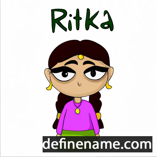 Ritika cartoon