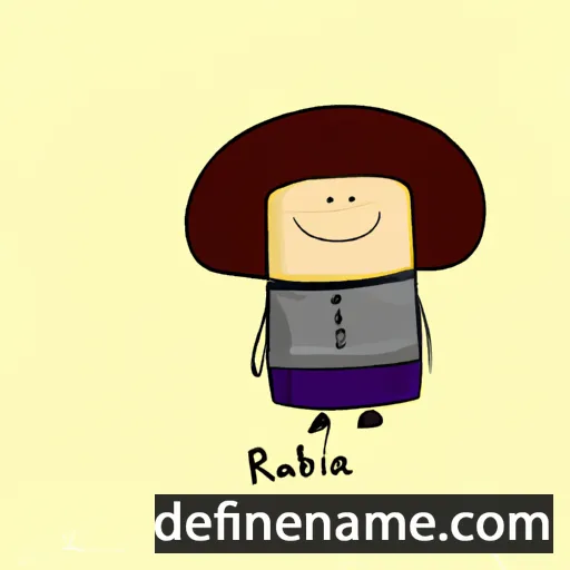 cartoon of the name Roberta