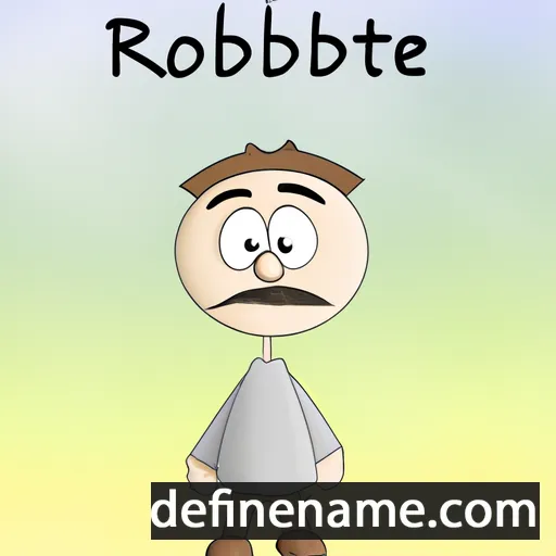 Roberte cartoon