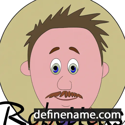 cartoon of the name Robertus