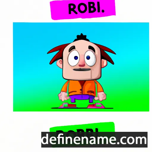 Robi cartoon