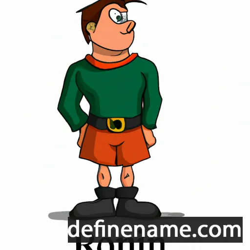 cartoon of the name Robin