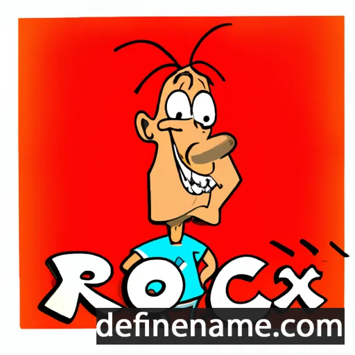 cartoon of the name Roc