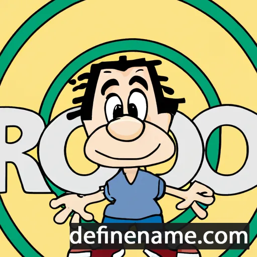 cartoon of the name Rocco