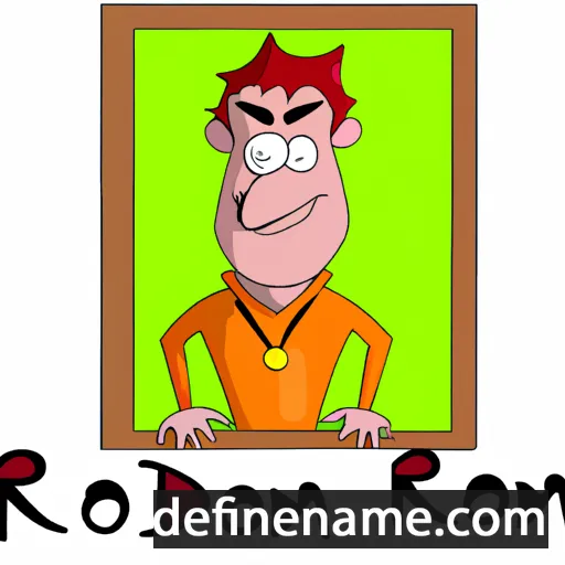 cartoon of the name Rodion