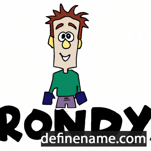 cartoon of the name Rodney