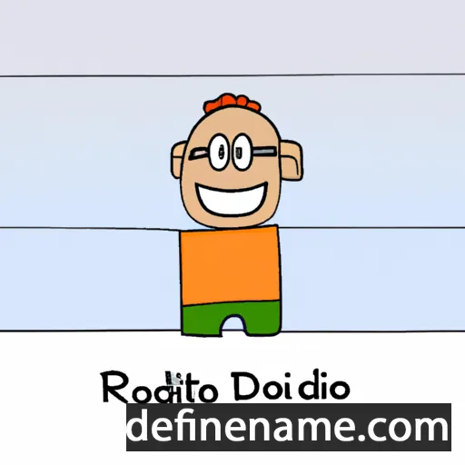 Rodolfito cartoon