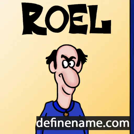 Roel cartoon