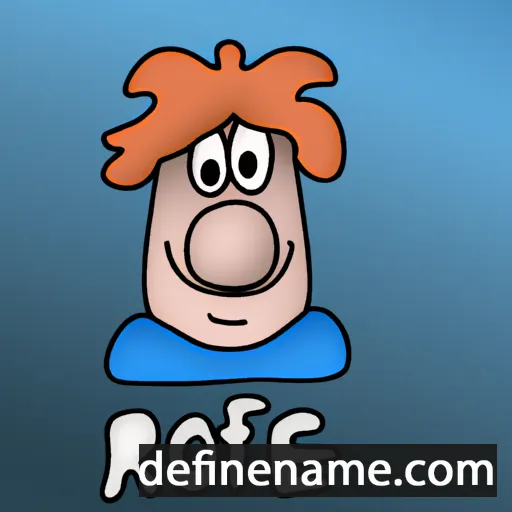 cartoon of the name Roffe