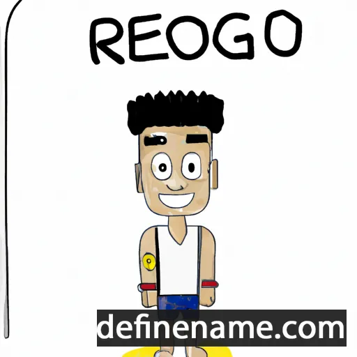 cartoon of the name Rogério