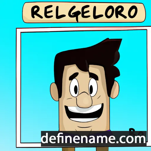 Rogelio cartoon