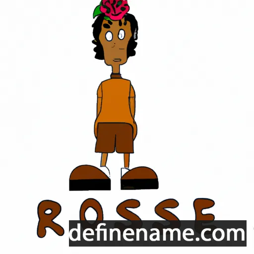 cartoon of the name Rohese