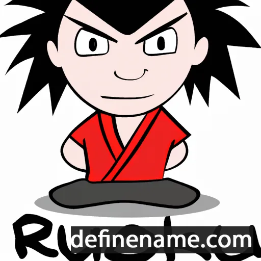 cartoon of the name Rokuro