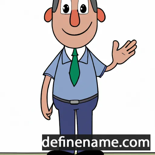 cartoon of the name Roland