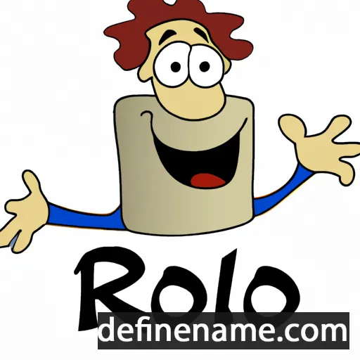 cartoon of the name Rollo