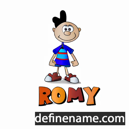 Romey cartoon