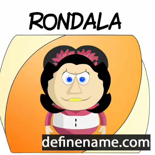 Ronalda cartoon