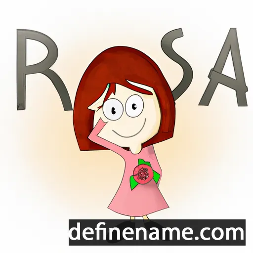 Rosa cartoon