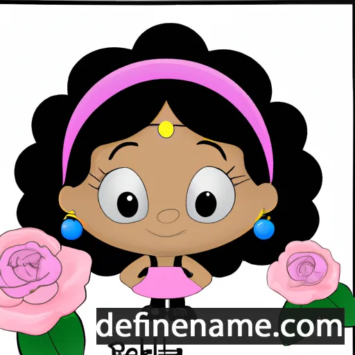 cartoon of the name Rosalba