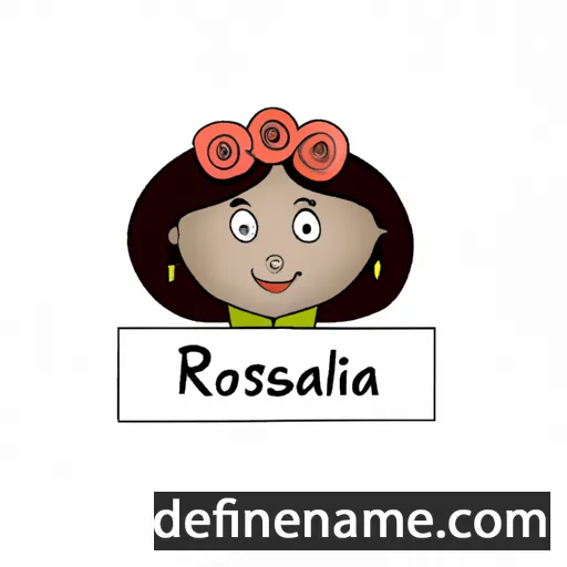 cartoon of the name Rosalinda