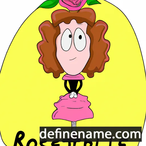 Rosaline cartoon