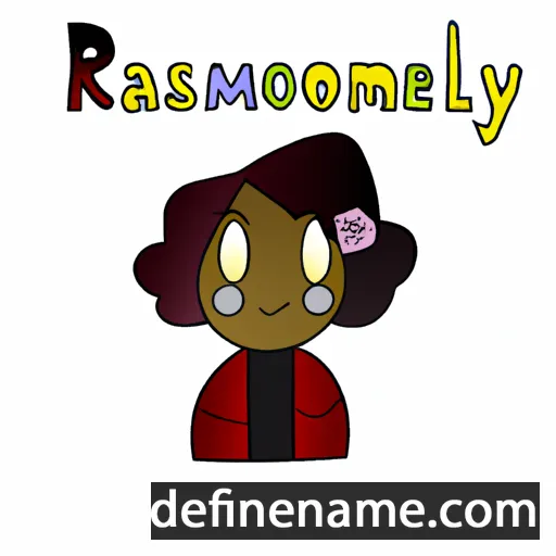 cartoon of the name Rosamond