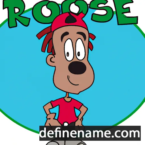 cartoon of the name Roscoe