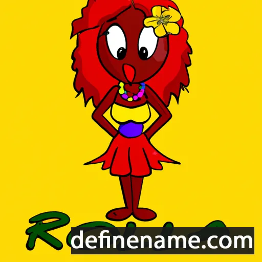 cartoon of the name Rosella