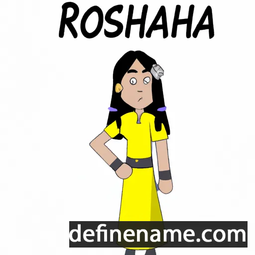 Roshanara cartoon