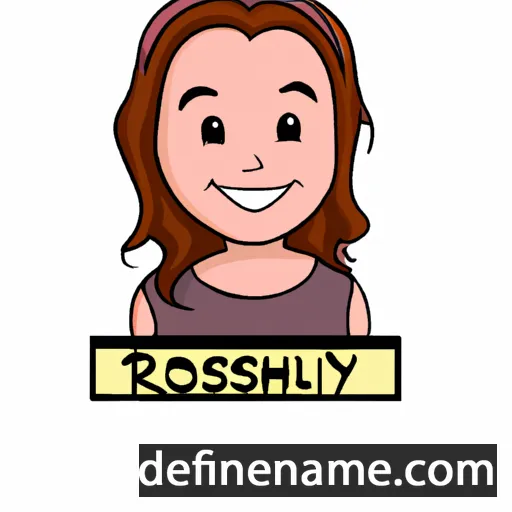 cartoon of the name Roslyn