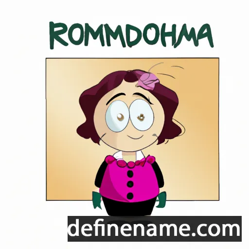 cartoon of the name Rosmunda