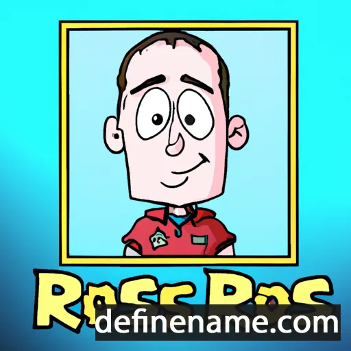 cartoon of the name Ross