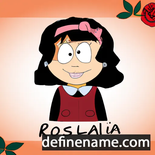 cartoon of the name Rossella