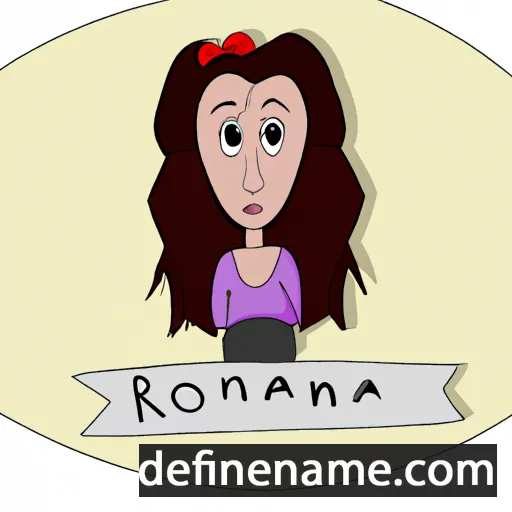 Roxanna cartoon