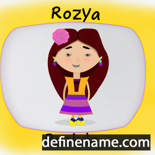 Rozaliya cartoon