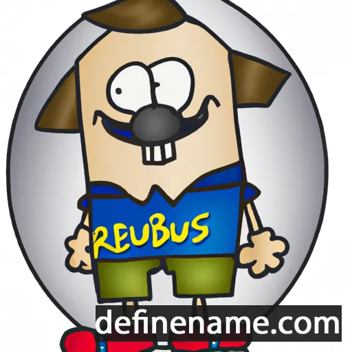 cartoon of the name Rubens