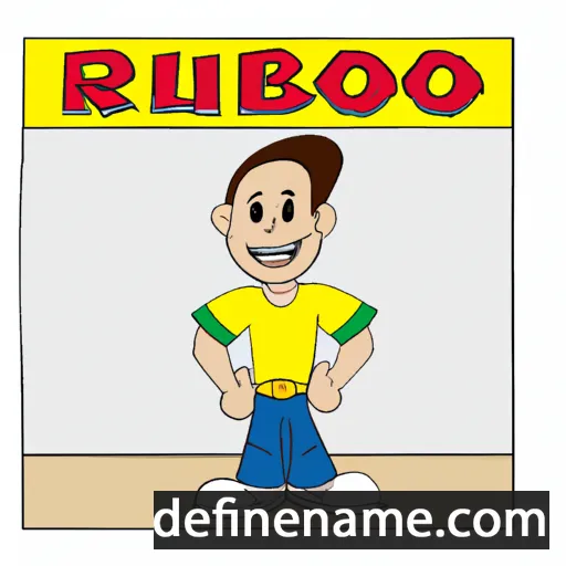 Rubinho cartoon