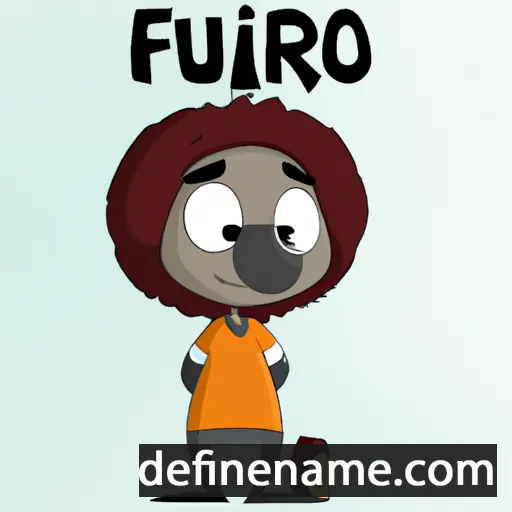 cartoon of the name Rufaro