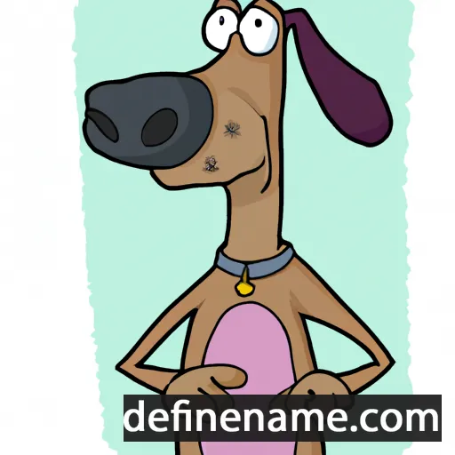 cartoon of the name Rufus