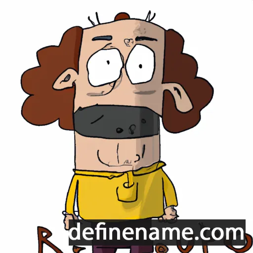 cartoon of the name Ruperto