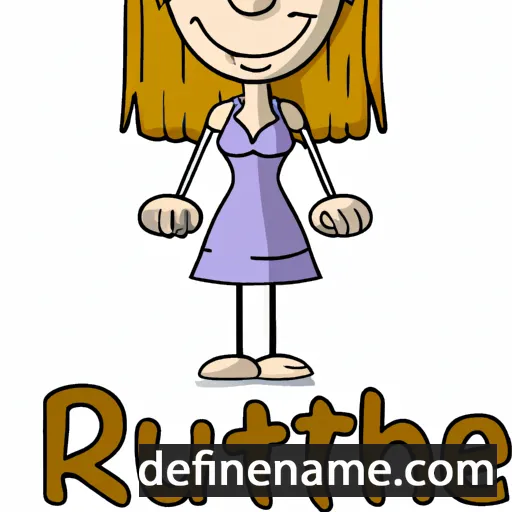 cartoon of the name Ruth